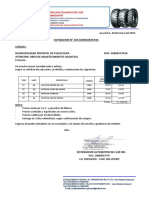 Formato Cotizacion Automotriz Multillantas Del Sur - Camioneta Eae-522