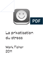 Mark Fisher - La privatisation du stress