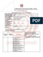 Yashwantrao Chavan Maharashtra Open University, Nashik - 422 222