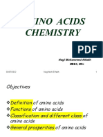 Amino Acids Chemistry