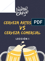 La Buena Cheve. Lección 1: Cerveza Artesanal Vs Cerveza Comercial.