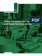 Zakat Guide for Lodging and Food Services