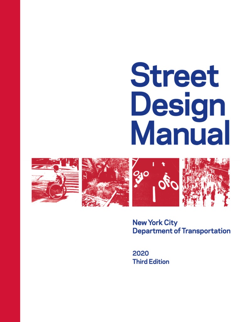 Street Design Manual NYC PDF Street Transport