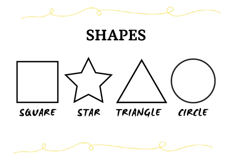 Shapes: Square Star Triangle Circle | PDF