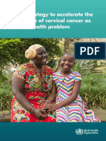 Global Strategy To Accelerate The Elimination of Cervical Cancer As A Public Health Problem