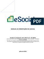 Manual de Orientação Do Esocial – Versão S- 1.0