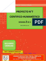 Proyecto Científico-Humanístico Semana 2