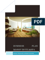 Business Plan Masof Hotel