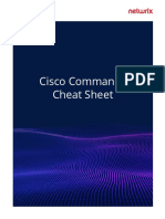 Cisco Commands Cheat Sheet