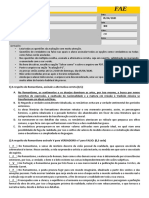 Avaliação Literatura Portuguesa Ii - P1 - 1º Semestre 2020 - Sala 308