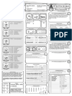 DND 5e - Ficha - Feiticeiro - Joshua Yahimilik XI-na Mansão Mordenkainen Do Mordenkainen