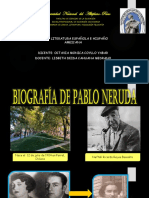 5 Biografía de Pablo Neruda