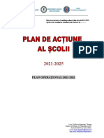 Plan de Actiune Al Scolii Liceul GH Ruset Roznovanu 2021 2025