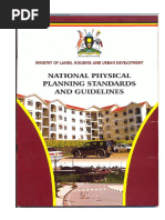 National Physical Planning Standards and Guidelines 2011