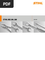 Stihl Ms260 Workshop Manual