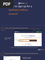 How To Open A Volatility Indices, Step Index, Boom and Crash Account