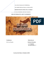 ARTE Y PATRIMONIO_I MOMENTO_2do. Año_ARTE PREHISTÓRICO