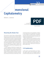 Three-Dimensional Cephalometry: Richard L. Jacobson