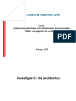 Investigaciòn de Accidentes