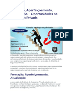 Oportunidades na Segurança Privada com o Estatuto