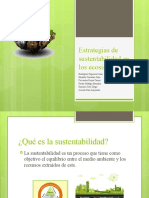 Estrategias de Sustentabilidad en Los Ecosistemas