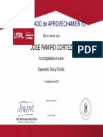 Expresion - Certificado de Participación