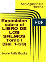 Exposición Sobre El LIBRO DE LOS SALMOS Tomo I Sal 1-59 - San Agustín de Hipona