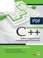 C++ Zadania z programowania z przykładowymi rozwiązaniami (2011) - Mirosław J. Kubiak
