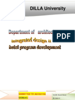 Dilla University Hotel Architecture Program