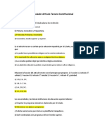 Simulador Artículo Tercero Constitucional