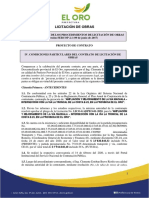 Licitación de Obras: Común A Nombre de "Persona Jurídica"), A Quien en Adelante Se Le Denominará Contratista. Las