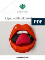 Lips With Strawberry: Xshaper