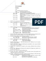 5.1 List of References Standards Re: British Standards: Annex 1 - Page 1