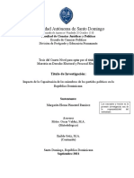 Impacto de la capacitación electoral en RD