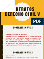 Derecho Civil V, Contrato Civil, Promesa.