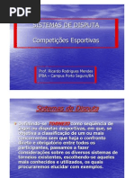 Sistemas de Disputa - Competições Esportivas