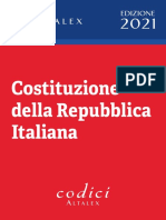 Costituzione Italiana 2 Novembre 2021