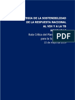 Estrategia de La Sostenibilidad para La Respuesta Al VIH y TB - 3 Mayo 2019 - GF VF