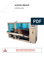 Eagle T20CF Case Erector Operations Manual