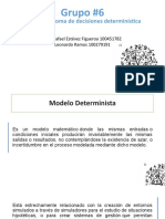Modelo de Toma de Decisiones Deterministica