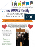 Books Benefit Flyer