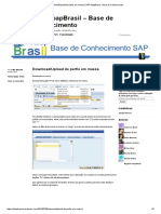 Upload de Perfis em Massa - SAP AbapBrasil - Base de Conhecimento