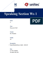 Speaking Section Ws1