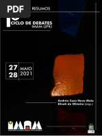 CADERNO DE RESUMOS EXPANDIDO CICLO DE DEBATES IMAM 