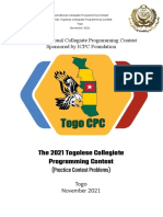 The 2021 Togolese Collegiate Programming Contest