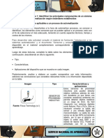 Actividad 1 Evidencia Cuadro Comparativo Identificar Los Elementos Aplicables A Un Proceso de Automatizacion