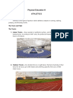 Physical Education Track and Field Events