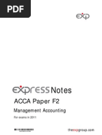 Free ACCA Study Materials and Notes | PDF