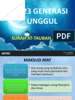 Pelajaran 6 Generasi Unggul