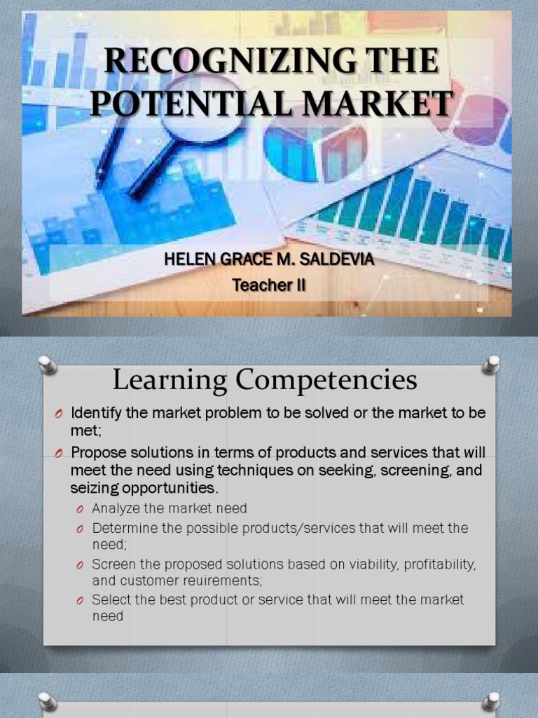 Recognizing the potential market pdf business entrepreneurship